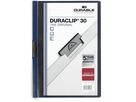 DURABLE Cartella con clip DURACLIP 30 220028 per 30 fogli A4 blu notte (4005546209180)
