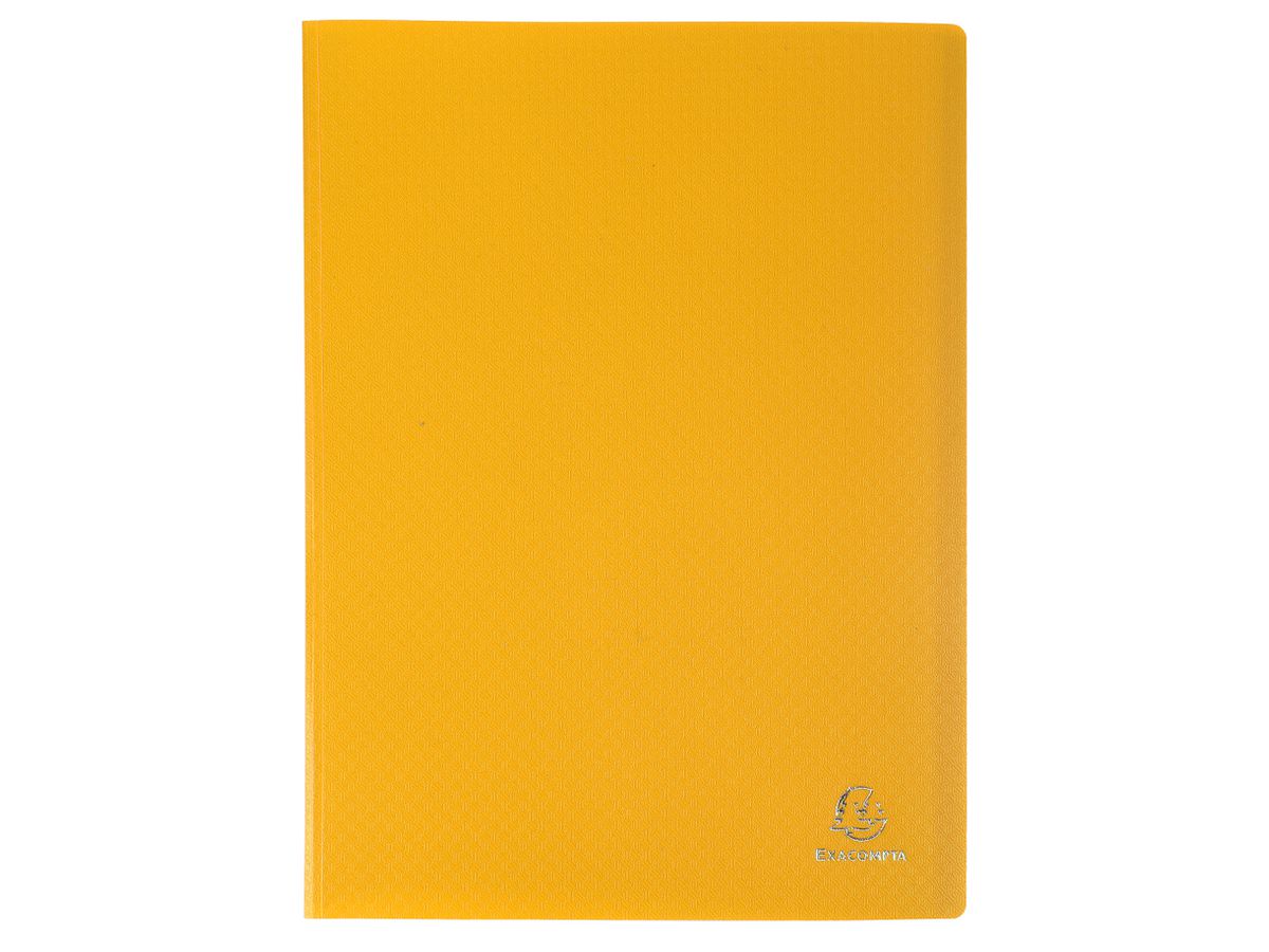 EXACOMPTA Cartella ad anelli A4 85109E giallo 100 borse (3130630851097)