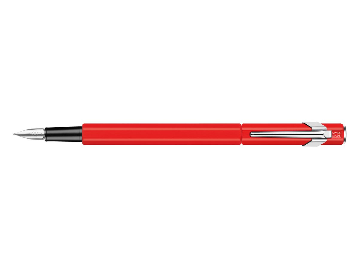CARAN D'ACHE Stylo plume 849 M 840.570 rouge, verni (7630002340038)