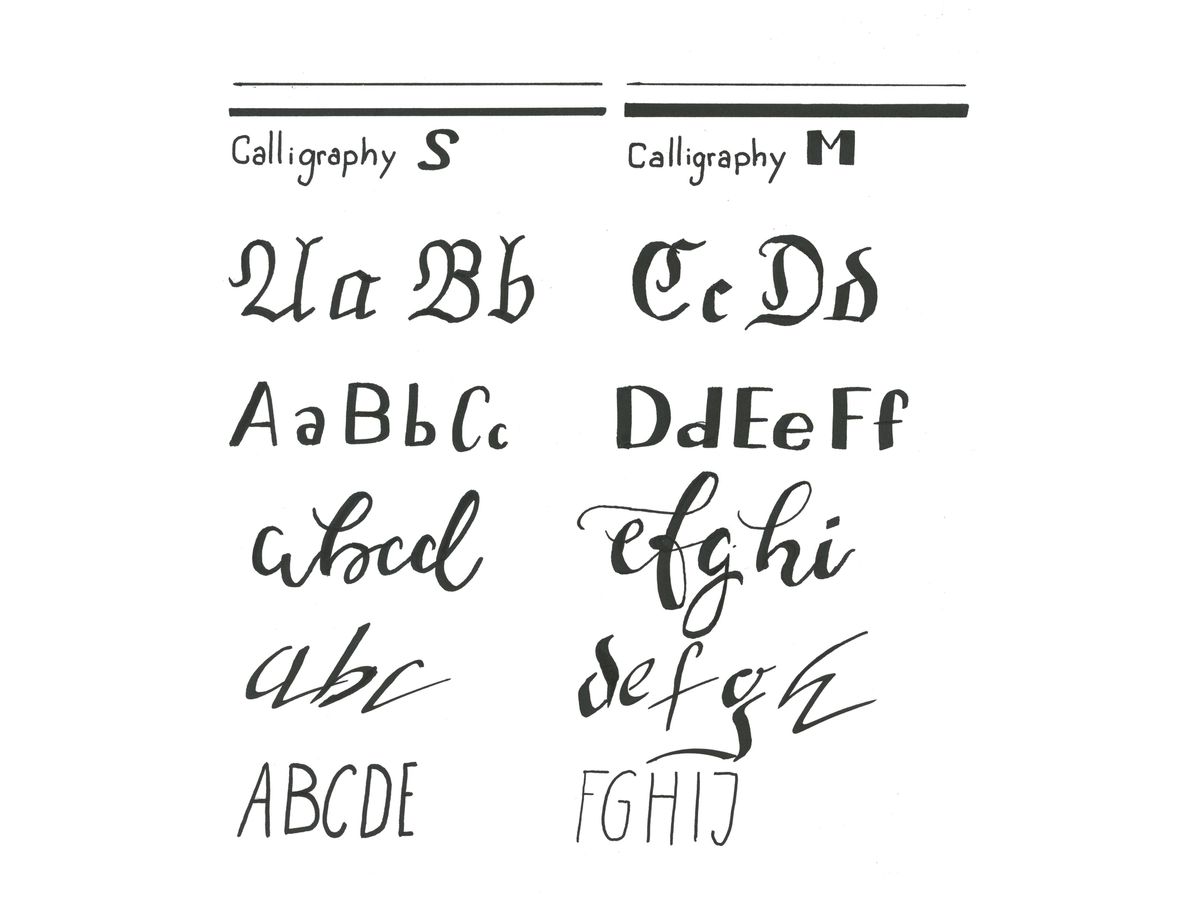 COPIC Multiliner 2207519 Calligraphy Set, 2 pz. (4511338055175)