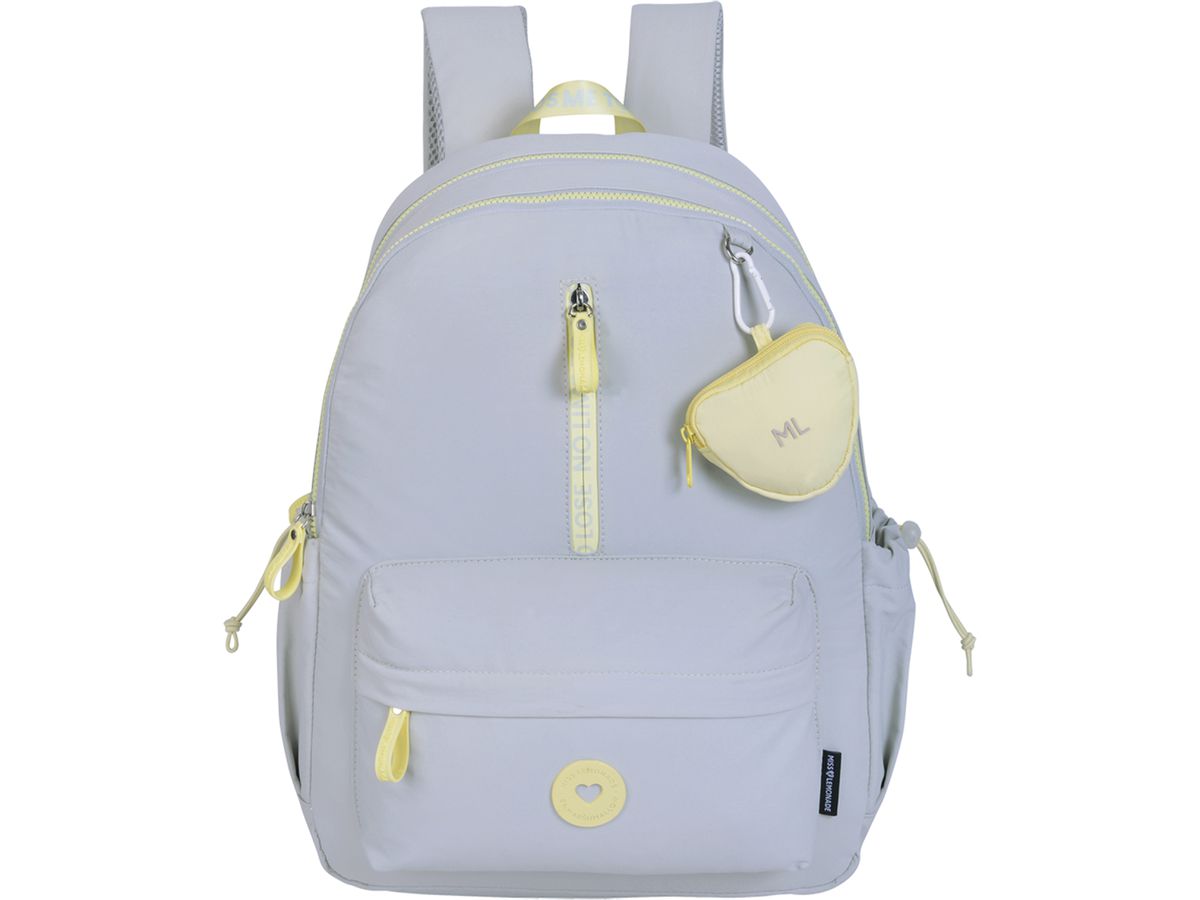 MISS LEMONADE Rucksack 43x33x16cm 65621 Venus Grey (5600446656219)