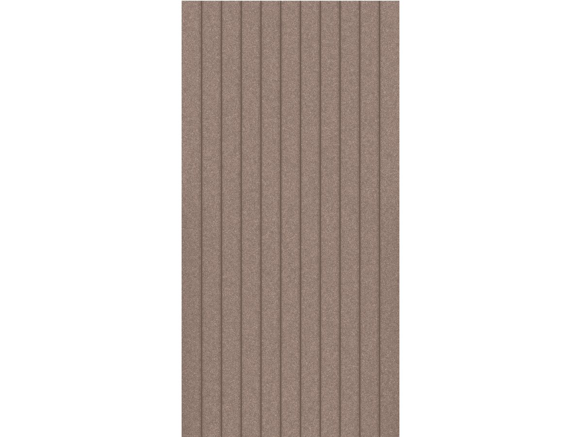 SUONO Panneaux muraux 240x120x1.2cm 3411.U12.3951 STRUCTURE, brun 2 pcs. (7640439765694)