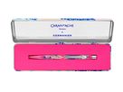 CARAN D'ACHE Porta-ricarica 849 GERMANIER MF0844.016 rosa fluo, with metal box (7630002360968)
