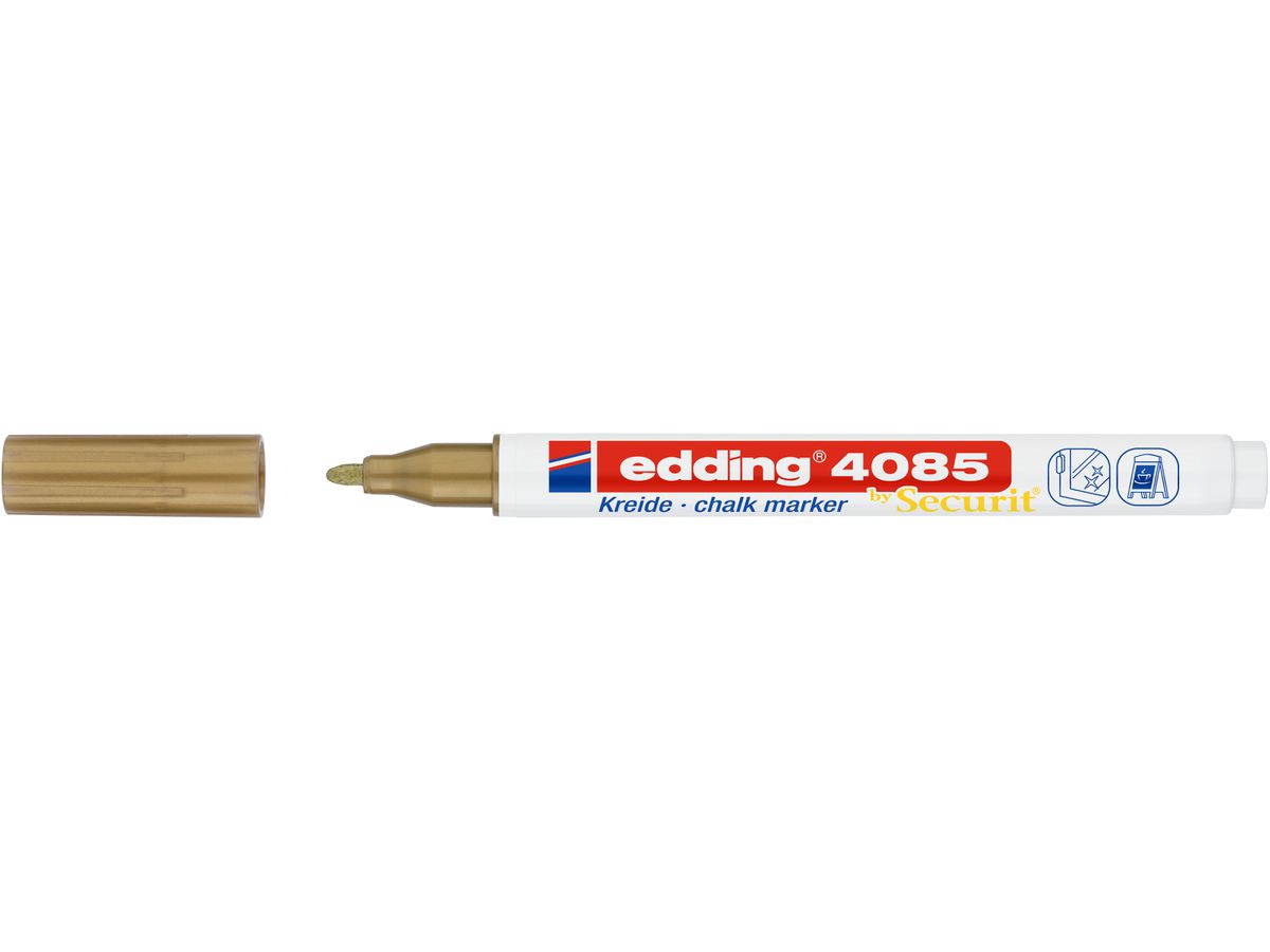 EDDING Chalk Marker 4085 1-2mm 4085-053 gold (4057305036391)