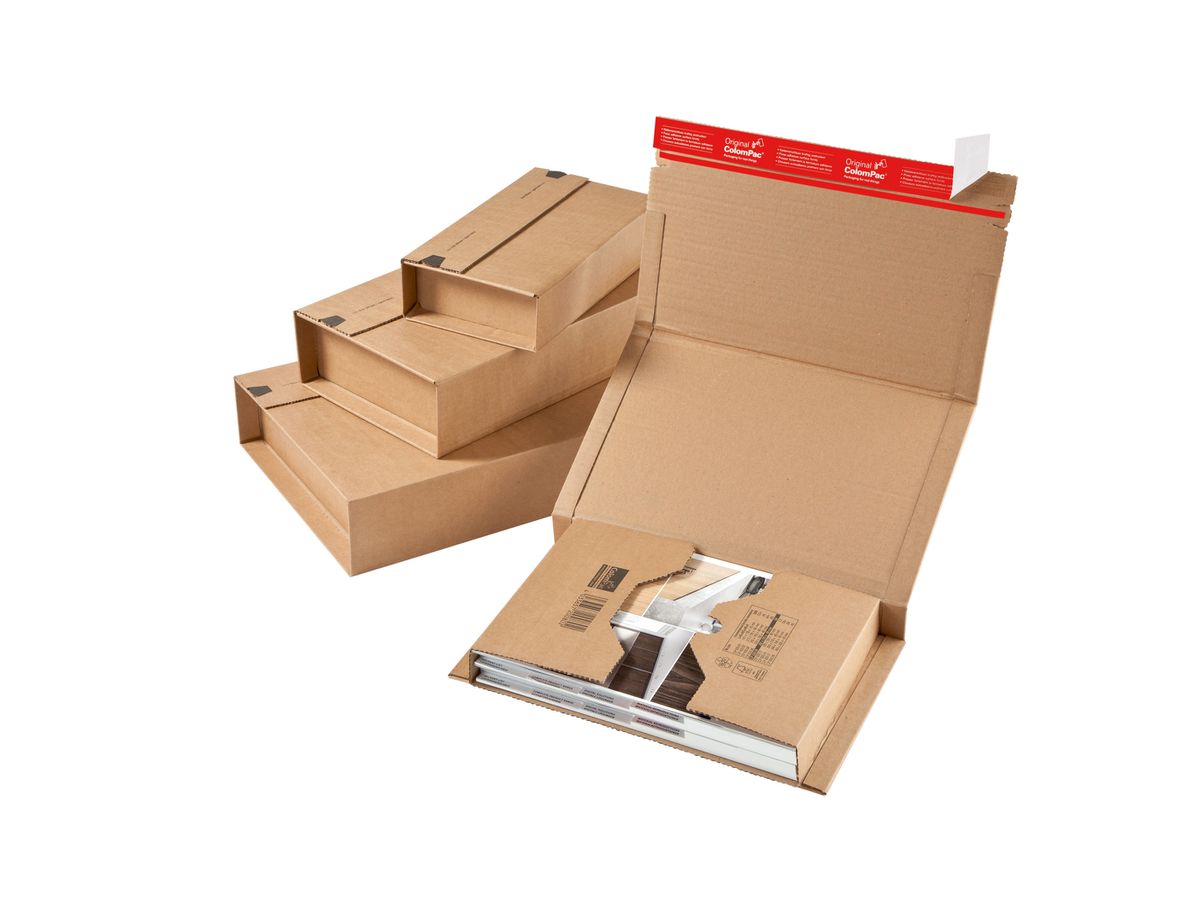 COLOMPAC Emballage univ. 2053507 330x270x80mm brun 20 pcs. (4033657201403)