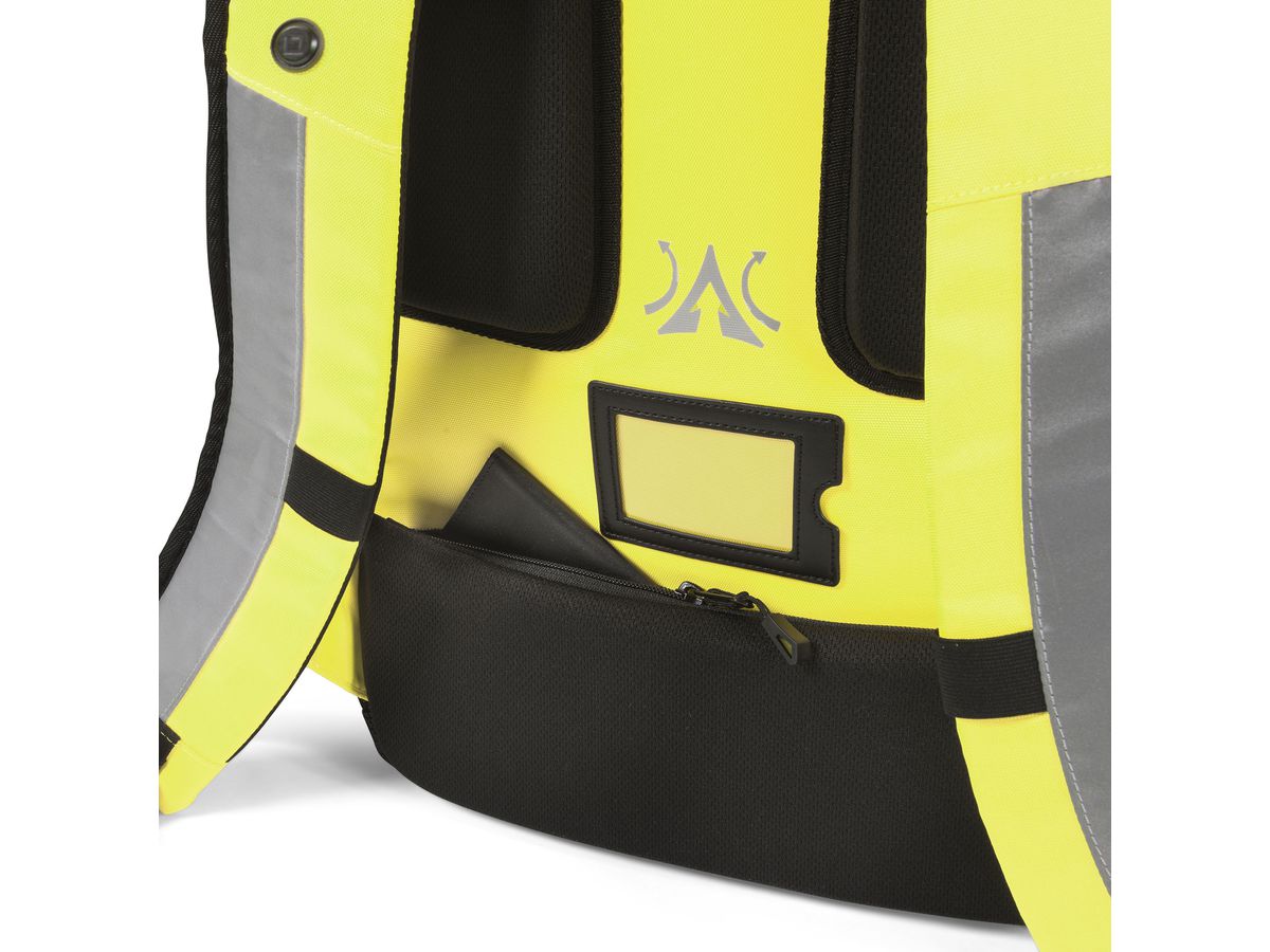 DICOTA Backpack HI-VIS 25 litre P20471-01 yellow (7640186417556)