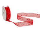 SPYK Bande Cubino 15mm/4m 1187.1557 rouge/blanc Puntillo (7611475176690)
