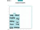 SIZZIX Klarischtstempel Bubbly STAMP356 14.8x10.5x0.3cm (8713943139400)