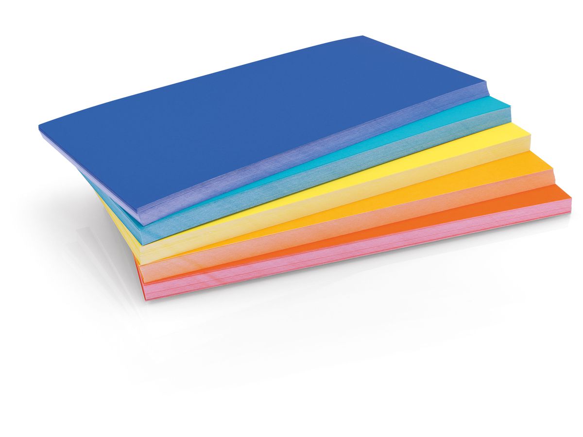 MAGNETOPLAN Kommunikations-Karten 20x10cm 112501540 Set rainbow, ass. 250 Stück (4013695066981)