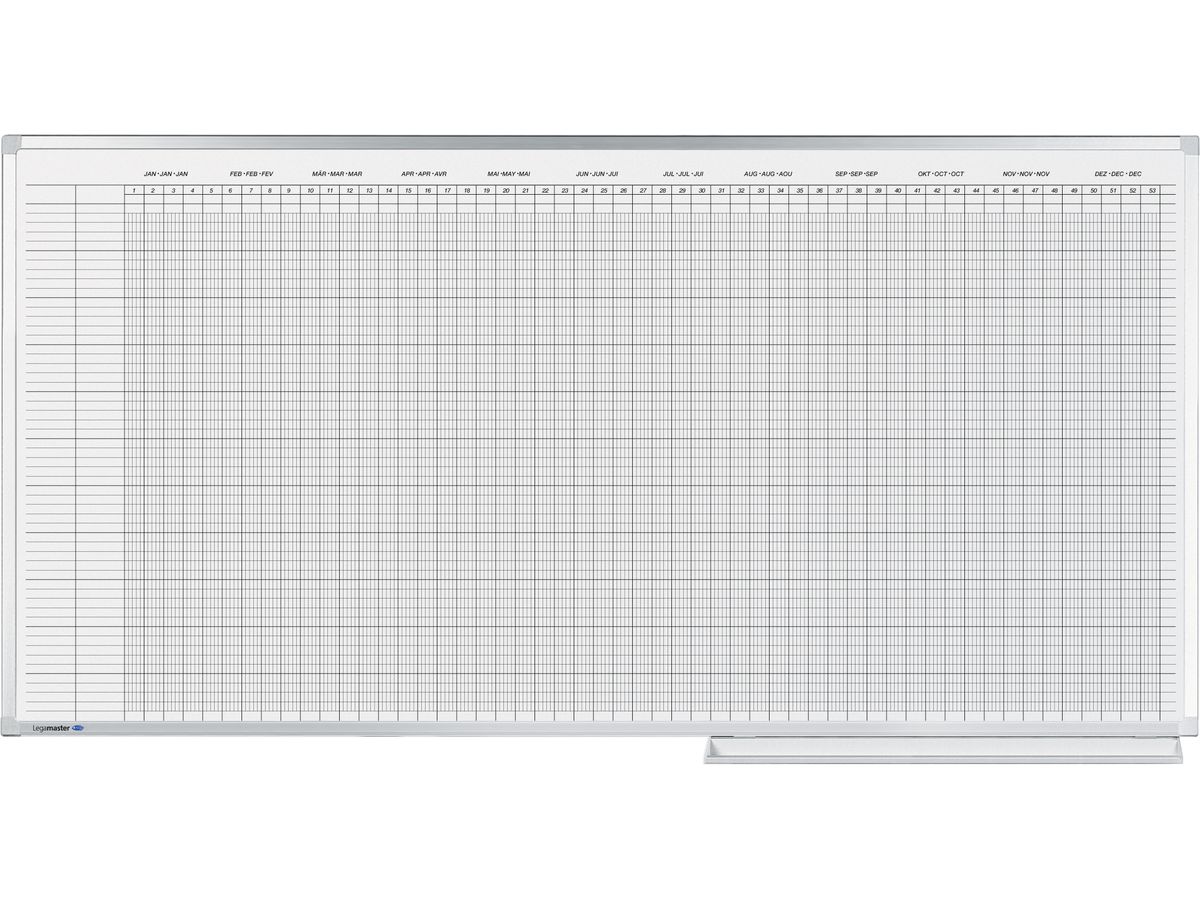 LEGAMASTER Calendario annuale Profess. 7-404300 100x150cm 75 persone/oggetti (8713797028097)