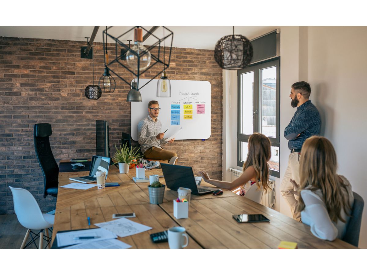 LEGAMASTER Whiteboard ESSENCE 7-107075 smaltato 1200x2000mm (8713797108508)