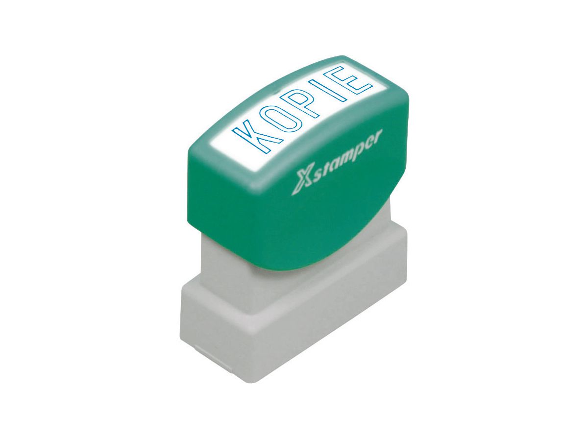XSTAMPER Tampon Kopie GE 7-B bleu (4974052947629)