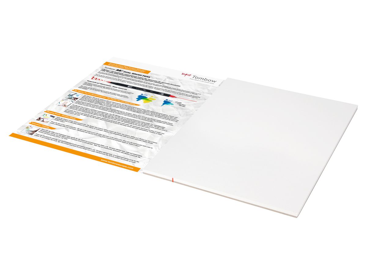 TOMBOW Aquarellblock 24x32mm PB-AQUA 300g, 15 Blatt (4003198950016)