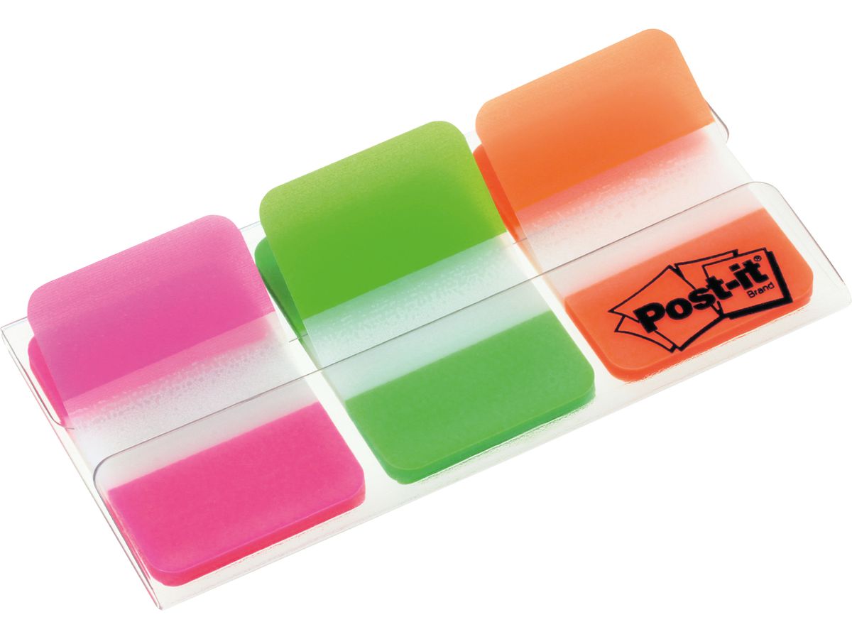 POST-IT Index Strong 25,4x38mm 686-PGO 3-couleur/3x22 tabs (0021200975943)