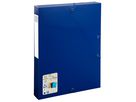 EXACOMPTA Box collezione con elsti A4 59142E blu navy PP (3130630591429)