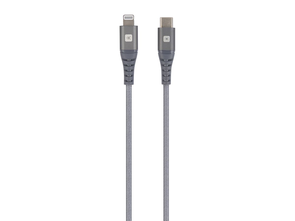 SKROSS USB-C to Lightning Cable 2.0 SKCA0015C-MFI120CN 1.2m Space Grey (7640166326090)