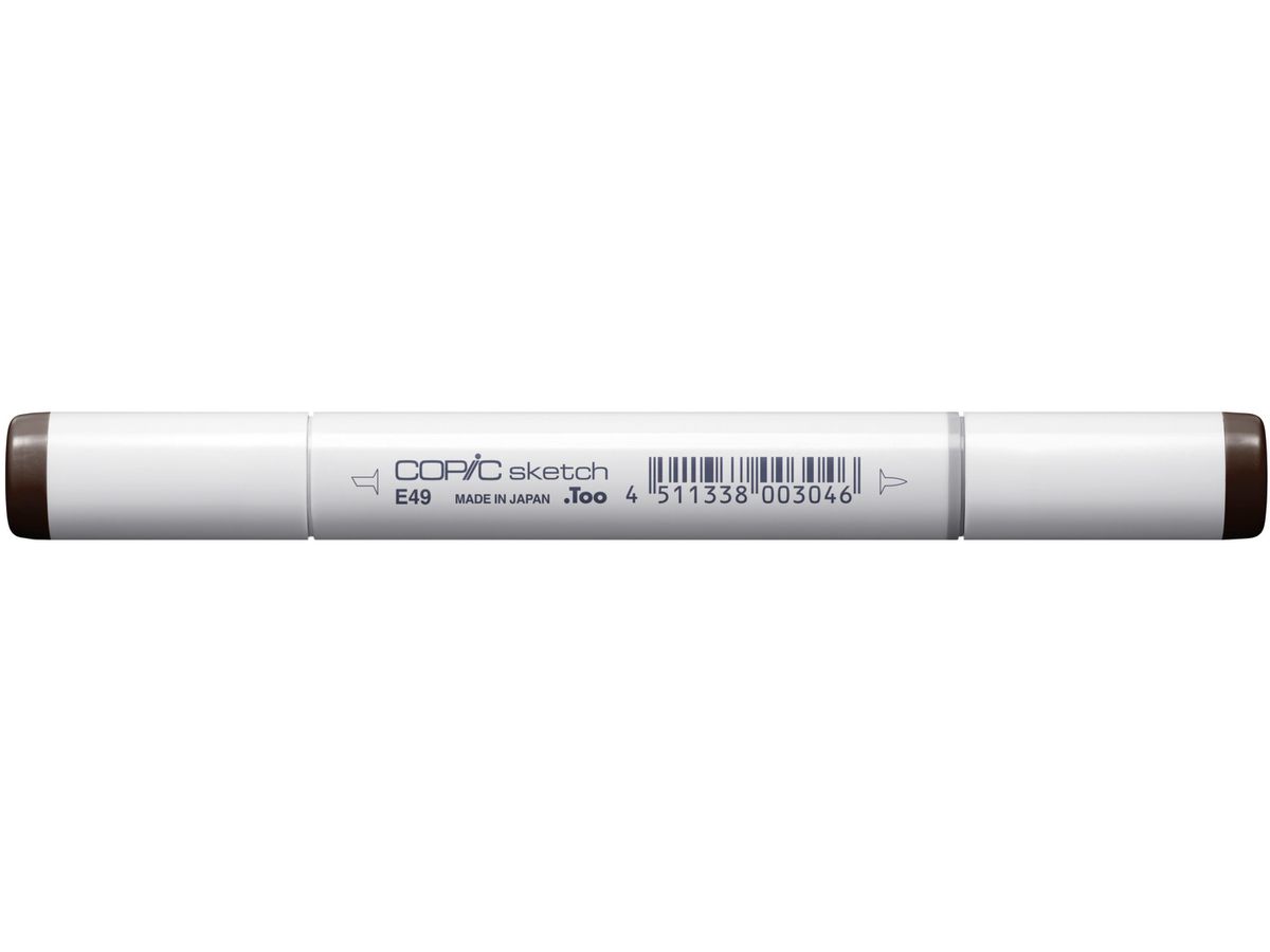 COPIC Marker Sketch 21075122 E49 - Dark Bark (4511338003046)