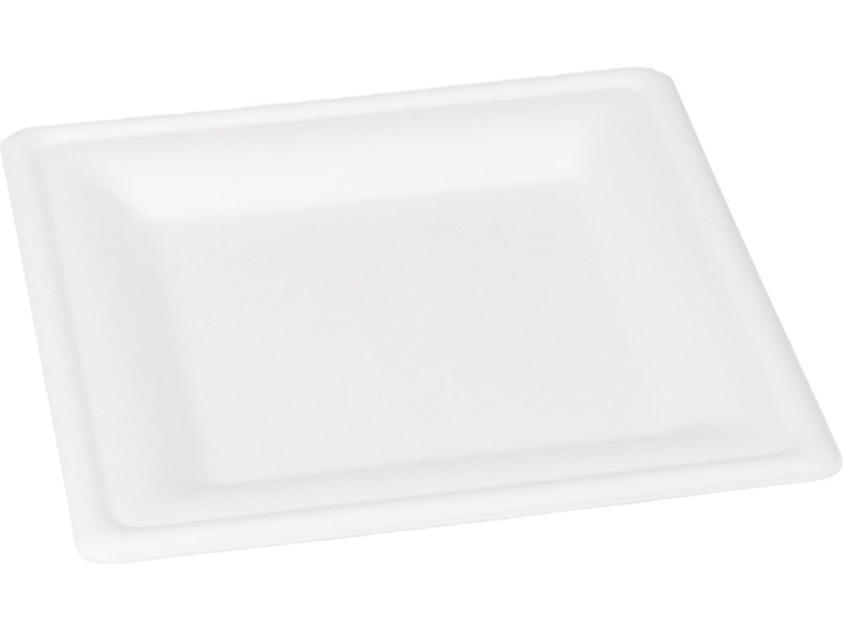 ELCO Piatto da bagassa 26x26cm 10230020-016 bianco, 10pz. (5410508211184)