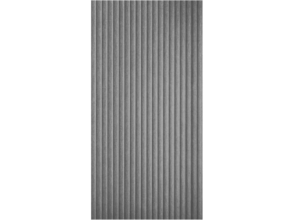 SUONO Panneaux muraux 240x120x1.2cm 3411.U12.3860 STRUCTURE, gris 2 pcs. (7640439765670)