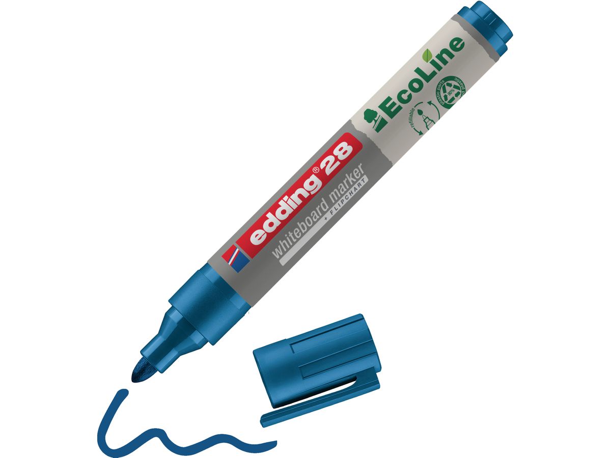 EDDING Boardmarker 28 EcoLine 1.5mm 28-3 blau (4004764918201)