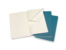 MOLESKINE Taccuino cartone 3x L/A5 629629 in bianco, vivid blu, 80 p. (8058647629629)