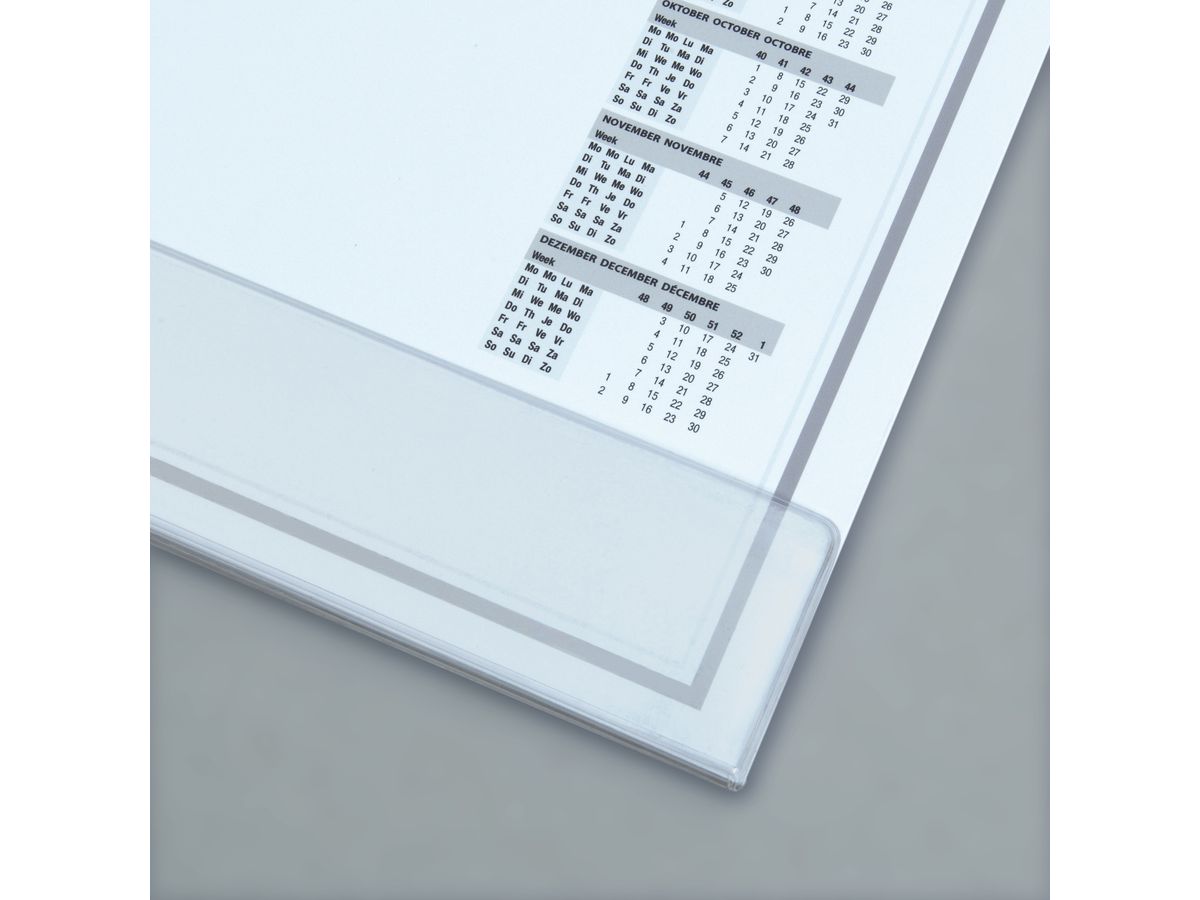 SIGEL Schreibunterlage Protect H6366 transp.2-Jahr-Kal.40BL (4004360767173)
