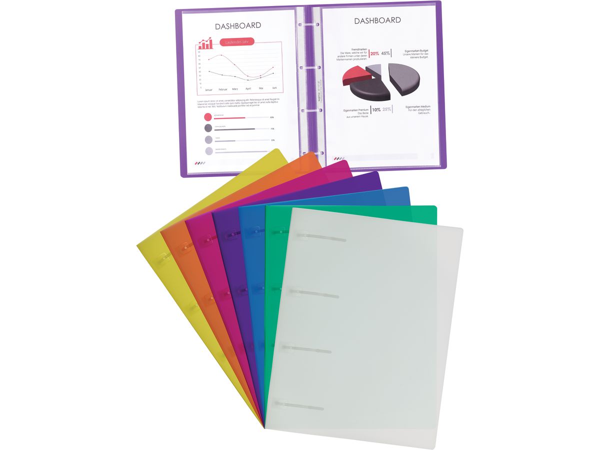 KOLMA Dossier-classeur Easy A4 11.025.00 transparent (7611967111253)