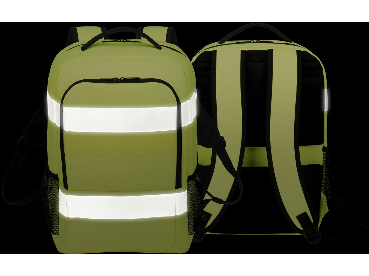 DICOTA Backpack HI-VIS Base P20471-17 24 litre Yellow (7640239421554)