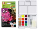 SAKURA Acquerello Koi Pocket Field XNCW12MH Creative Art 12 colori (0084511316805)