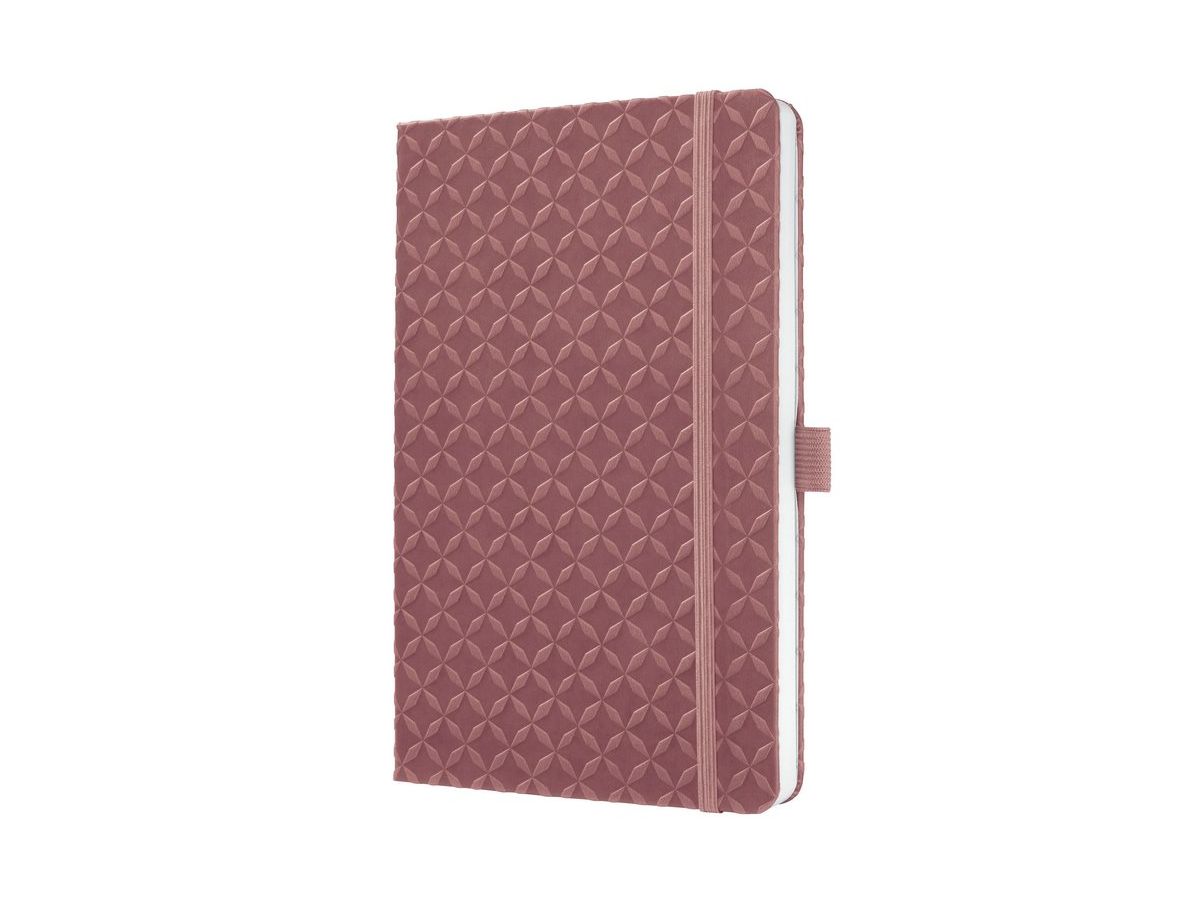 JOLIE Notizbuch A5 JN135 dusty red, liniert (4004360782176)