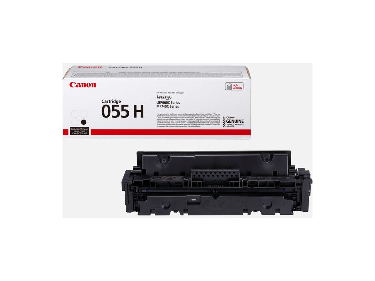 CANON Modulo di toner 055H nero CRG 055 BH LBP663/MF742 7600 pagine (4549292124842)
