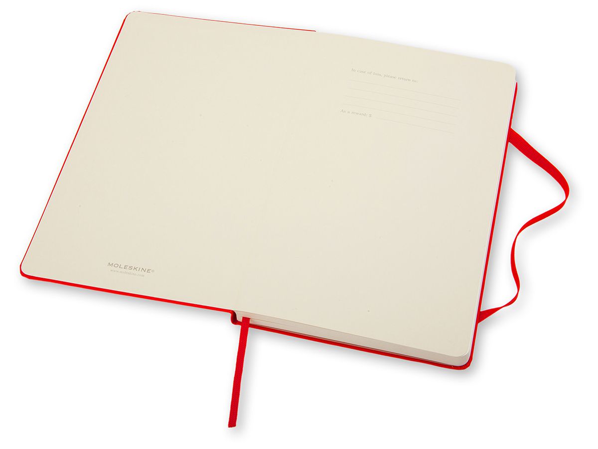 MOLESKINE Taccuino Classic A5 006-2 in bianco rosso (9788862930062)
