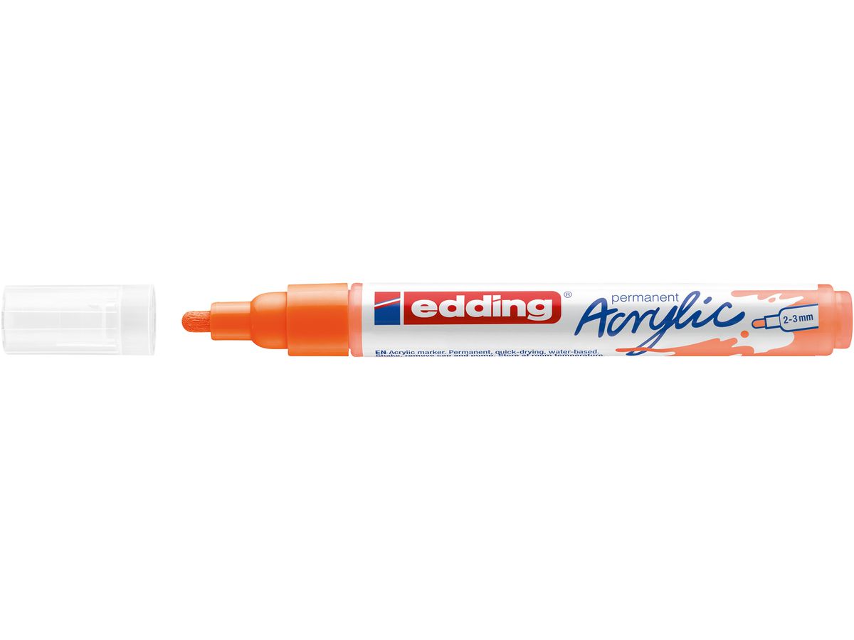 EDDING Acrylmarker 5100 2-3mm 5100-066 neonorange (4057305027405)