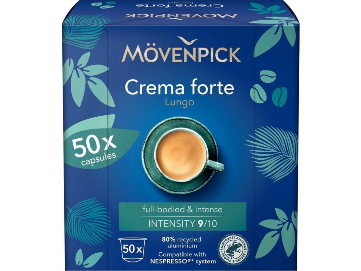 MÖVENPICK Capsule di caffè 10.02109 Crema Forte 50 pz. (7640126173726)