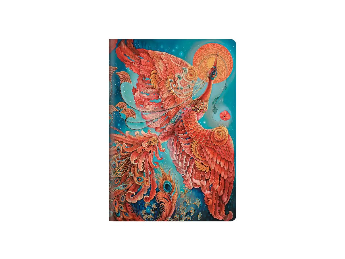 PAPERBLANKS Notizheft A4 CBD6313 Feuervogel liniert 80 S. (9781408763131)