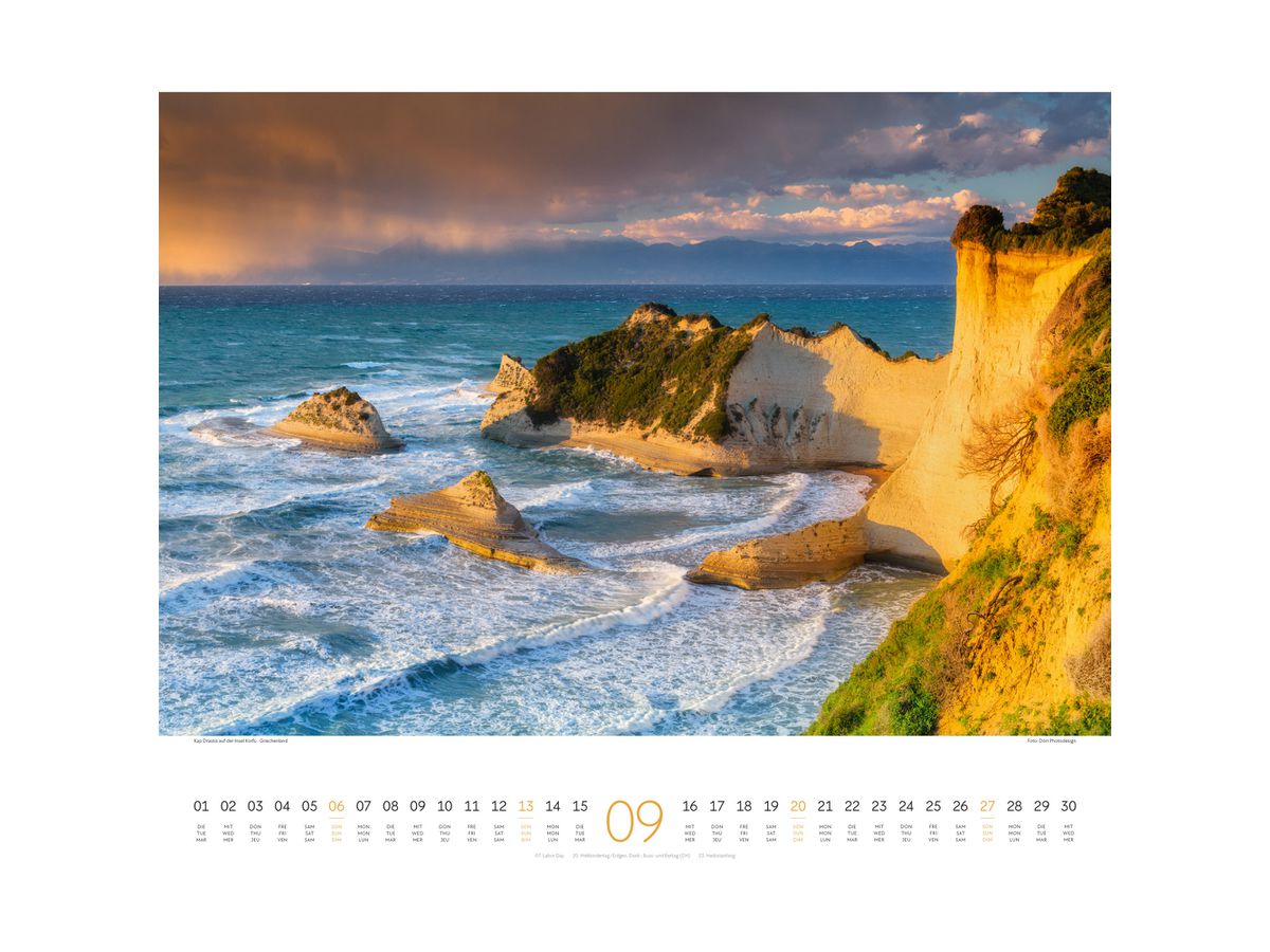 ACKERMANN Bildkalender 2026 2632 Wasser ML 54x48cm (9783838426327)
