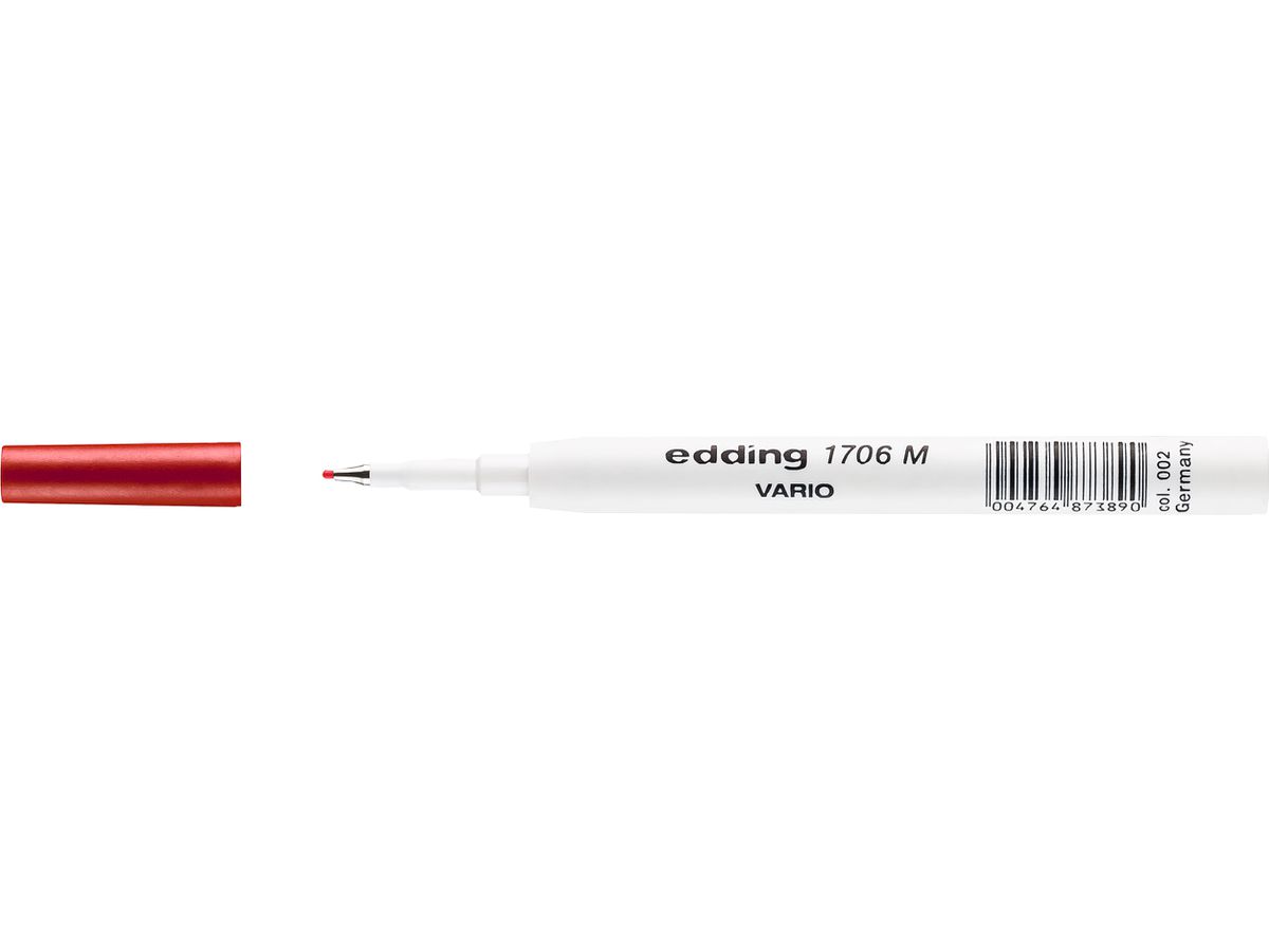 EDDING Mine 1706 VARIO 0,5mm 1706M-2 rosso (4004764873890)
