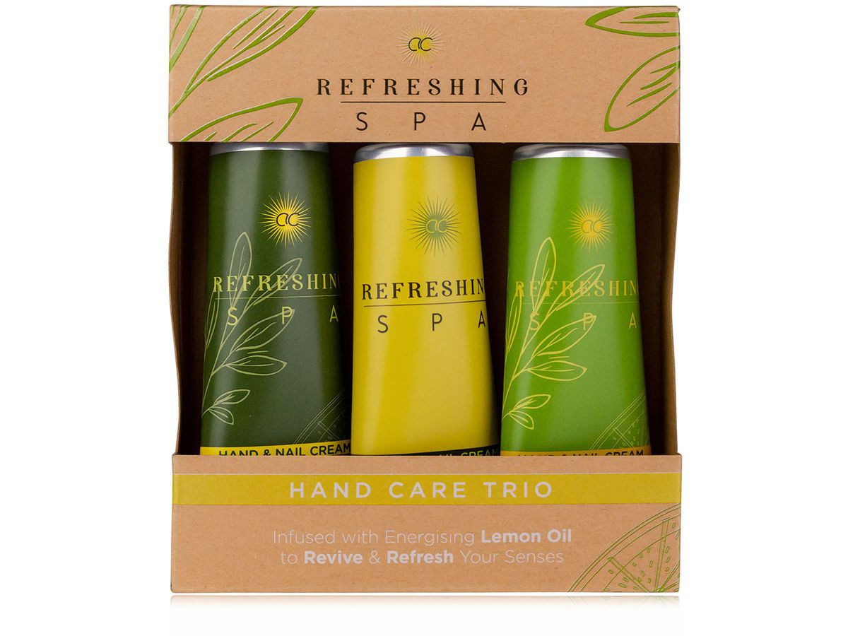 ACCENTRA Hand care set Refreshing Spa 6057740 Fragr.: Lemon & Jasmine (4015953693618)
