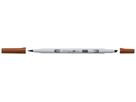 TOMBOW Dual Brush Pen ABT PRO ABTP-977 saddle brown (4901991648874)