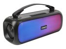 STREETZ BT Boombox 2x7.5 W CMB-110 Black,AUX,USB flash,LED,IPX5 (7333048057471)