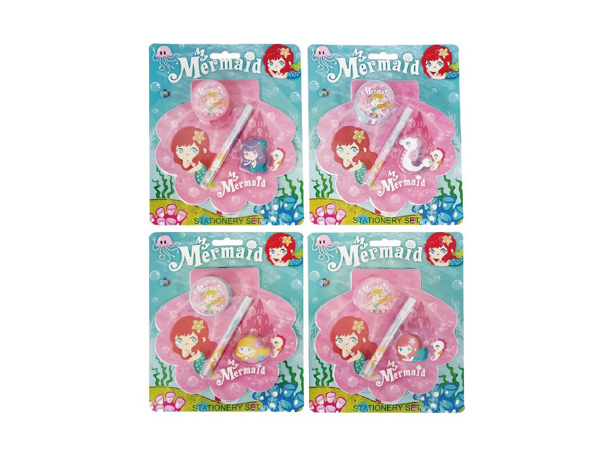 ROOST Set da scrivere 4 ass. MDST-003 Sirena 186x160mm (7613058036926)