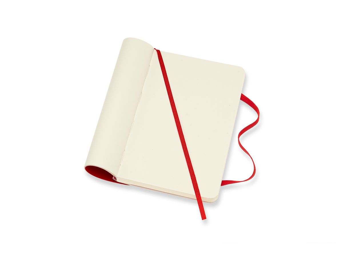 MOLESKINE Carnet P/A6 854610 en blanc,Soft Cover,scarlet (8055002854610)