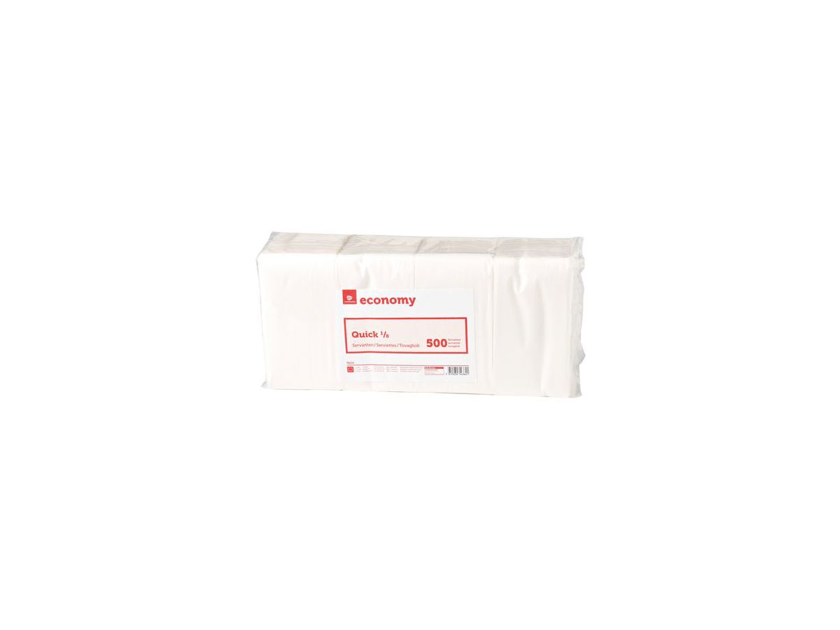 NEUTRAL Economy Salviette Quick 993120 bianco 500 pezzi (7610034530034)