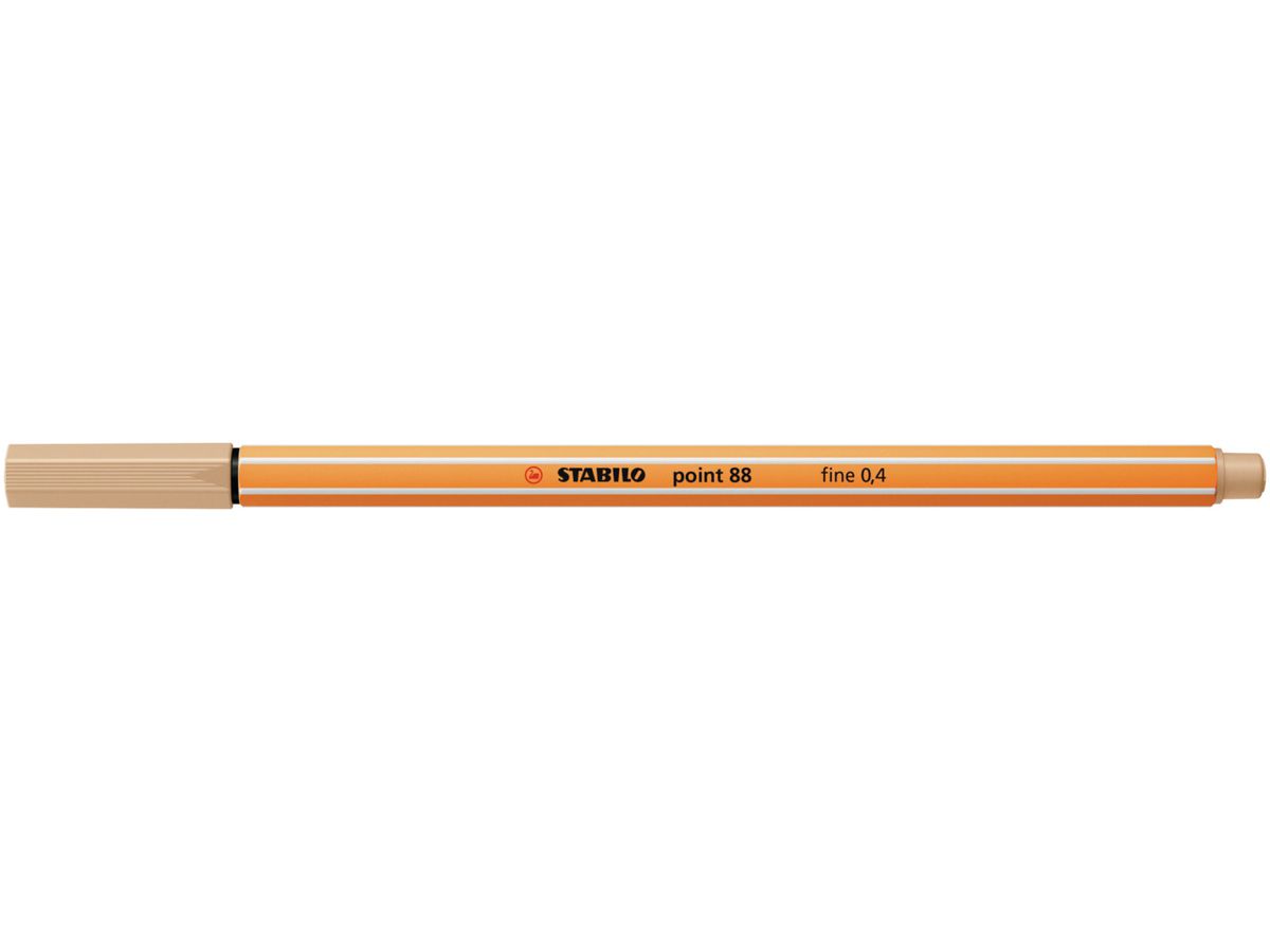 STABILO Fineliner Point 88 0.4mm 88/86 nude (4006381579421)