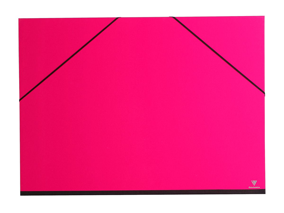 CLAIREFONTAINE Carton à dessin A4+ 144606C fuchsia (3329681446066)