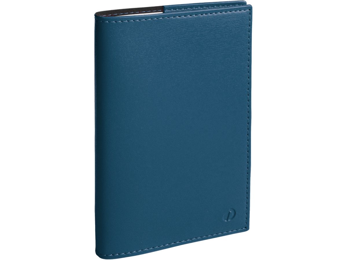 QUO-VADIS Agenda Soho Pres.Prest. 2026 287391Q 1S/2P bleu acier FR 10x15cm (3371010488872)