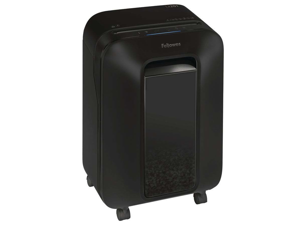 FELLOWES Destructeur docum. Powershred 5103901 LX201, schwarz, P-5, 22lt (0043859755608)
