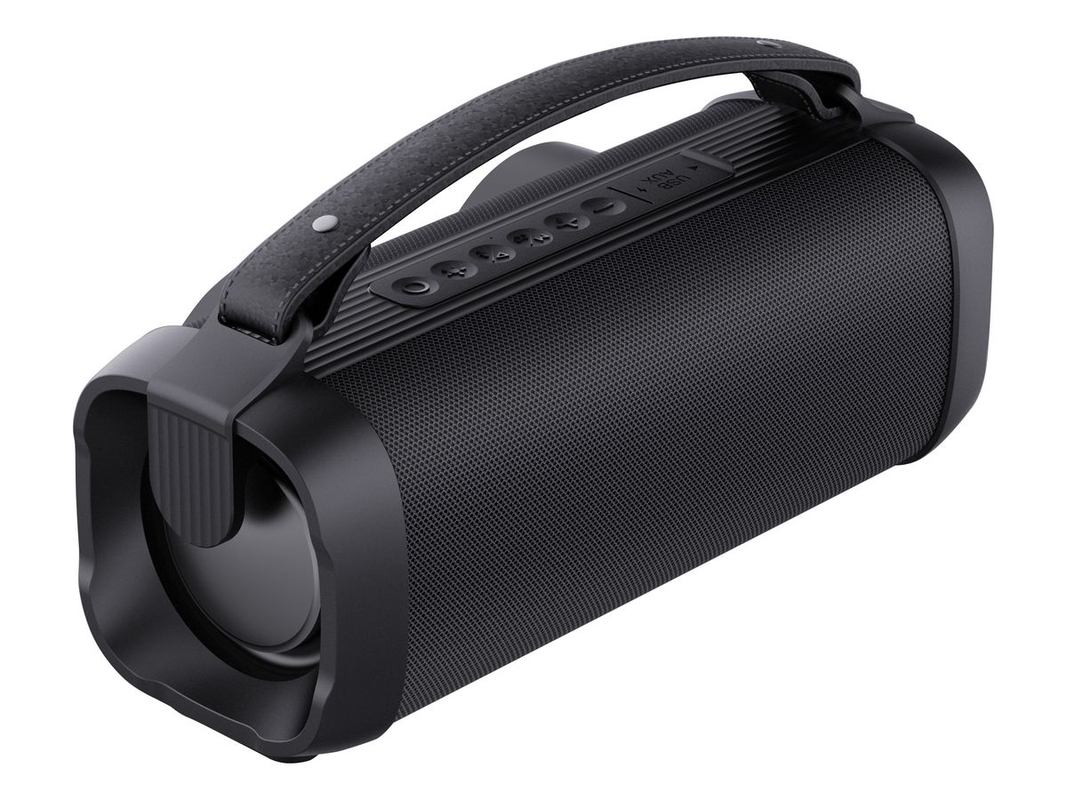 STREETZ BT Boombox 2x4 W CMB-100 Black,AUX,USB flash,LED (7333048057464)