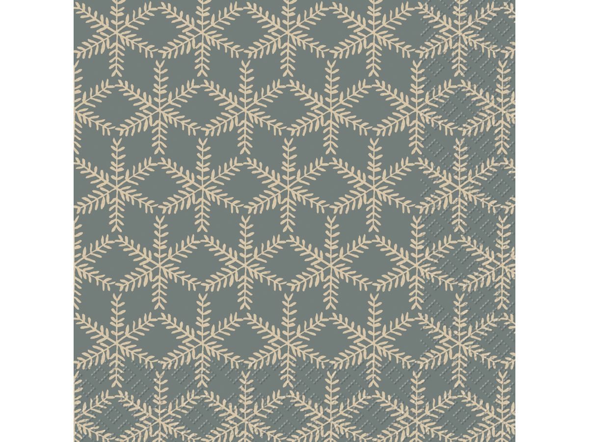 STEWO Serviette Eira 33x33cm 2572553042 blau dunkel 20 Stück (7630050851630)