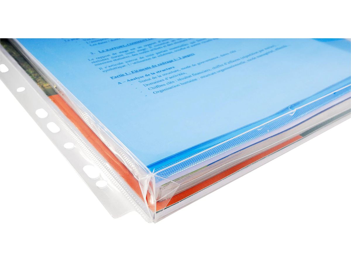 EXACOMPTA Schutzhülle A4 5503E 25mm 10 Stück (3130630055037)